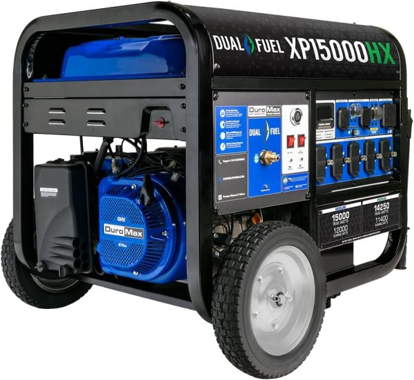 DuroMax 13000 Watt, Tri Fuel Portable Generator, w/ CO Alert - Image 13