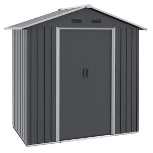 6 ft. 4 in. W x 3 ft. 7 in. D Vertical Storage Shed