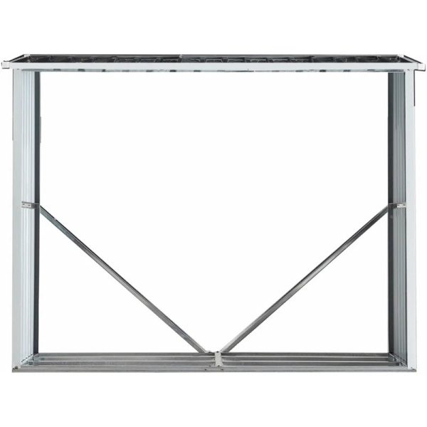 6 ft. W x 3 ft. D Metal Vertical Storage Shed - Image 3