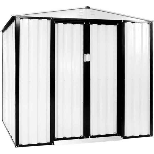 D Galvanized Steel Storage Shed 6 ft. W x 4 ft - Image 4