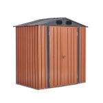 6 ft. W x 4 ft. D Metal Storage Shed By PENGFANG WORLDWIDE LLC