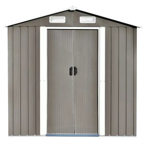 6 ft. W x 4 ft. D Metal Storage Shed