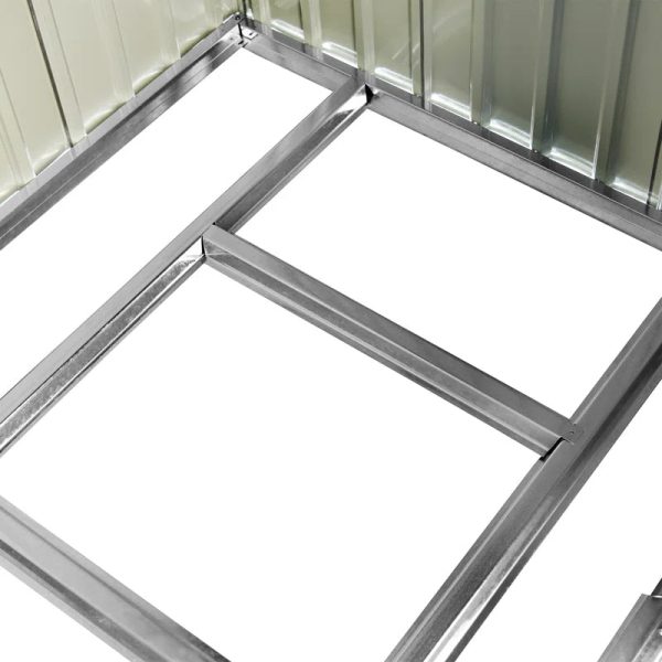 6 ft. W x 4 ft. D Metal Storage Shed - Image 3