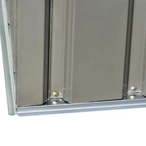 6 ft. W x 4 ft. D Metal Storage Shed - Image 4