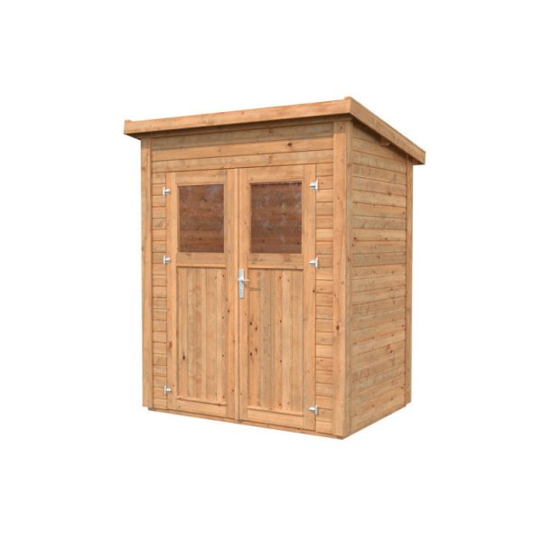 Leisure Season 6 ft. W x 4 ft. D Solid Wood Lean-to Storage Shed