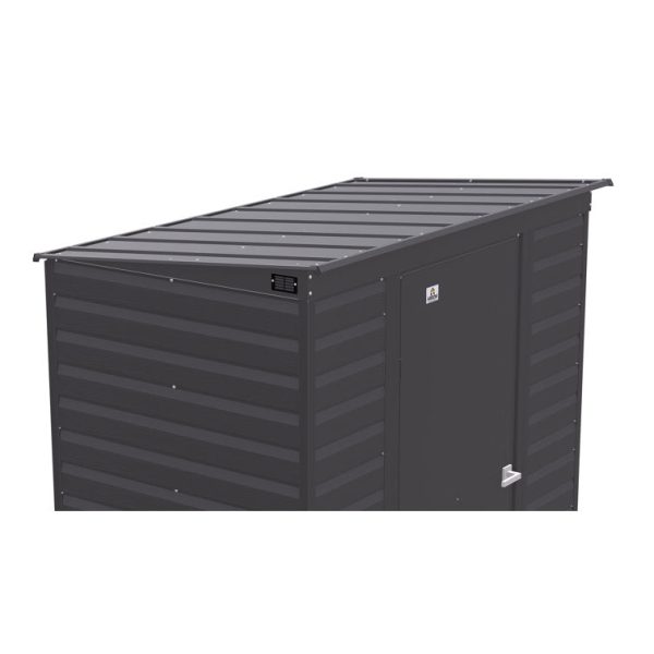Arrow 6 ft. W x 4 ft. D Steel Horizontal Storage Shed - Image 3