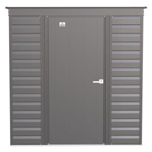 Arrow 6 ft. W x 4 ft. D Steel Horizontal Storage Shed - Image 5