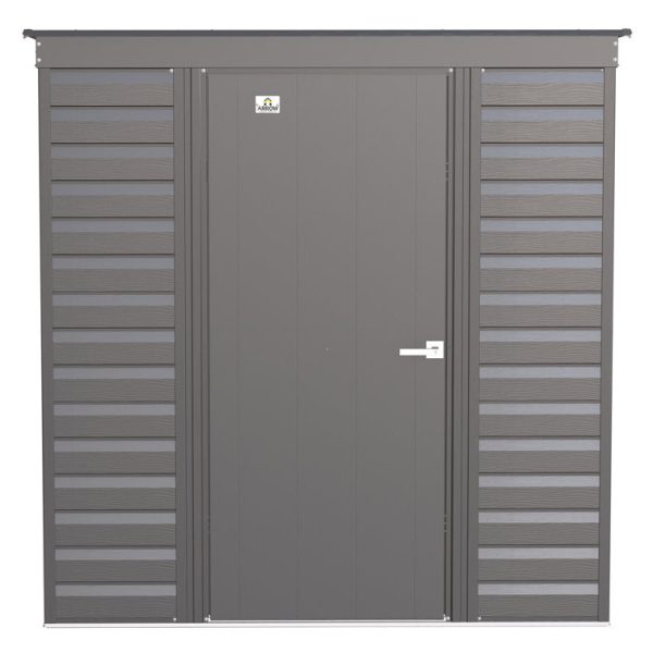 Arrow 6 ft. W x 4 ft. D Steel Horizontal Storage Shed - Image 5