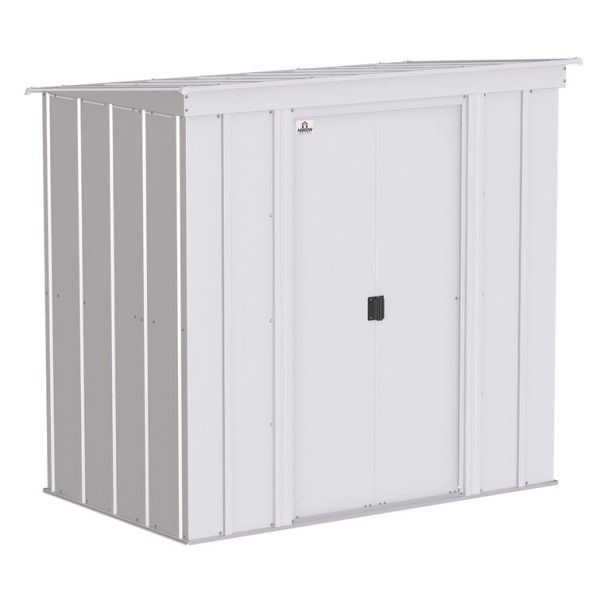 Arrow 6 ft. W x 4 ft. D Steel Vertical Storage Shed - Image 5