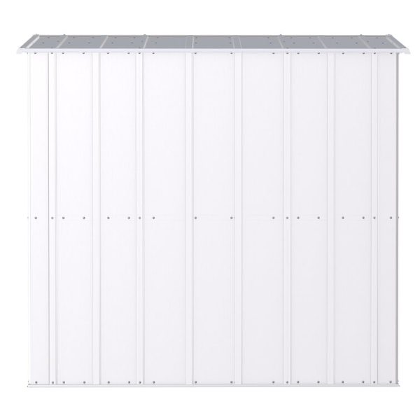 Arrow 6 ft. W x 4 ft. D Steel Vertical Storage Shed - Image 6
