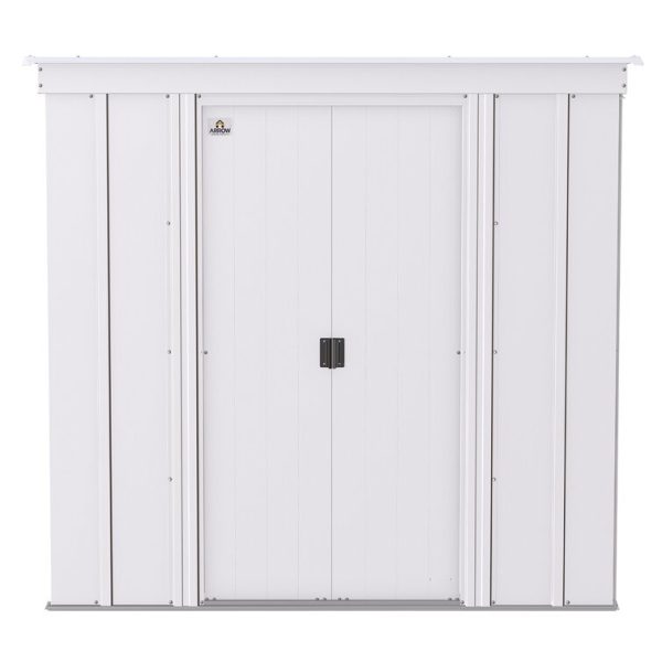 Arrow 6 ft. W x 4 ft. D Steel Vertical Storage Shed - Image 3