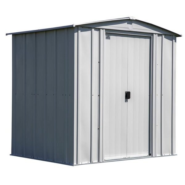 Arrow 6 ft. W x 5 ft. D Galvanized Steel Storage Shed - Image 5