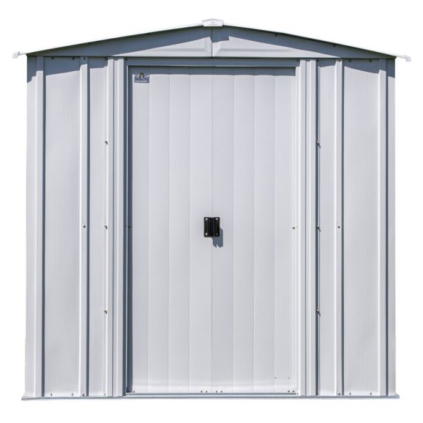 Arrow 6 ft. W x 5 ft. D Galvanized Steel Storage Shed - Image 4