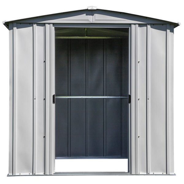Arrow 6 ft. W x 5 ft. D Galvanized Steel Storage Shed - Image 13