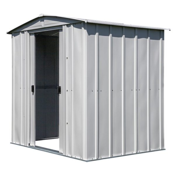 Arrow 6 ft. W x 5 ft. D Galvanized Steel Storage Shed - Image 10