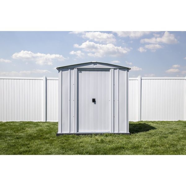 Arrow 6 ft. W x 5 ft. D Galvanized Steel Storage Shed - Image 2