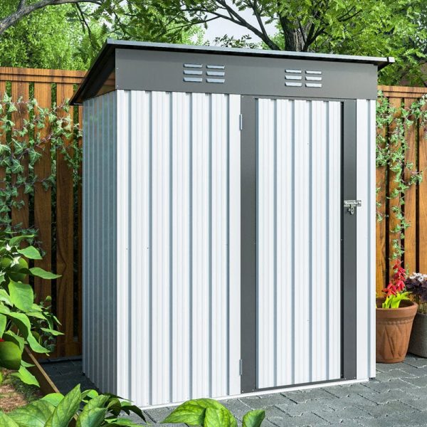 6 ft. W x 5 ft. D Lean-to Tool Shed - Image 2