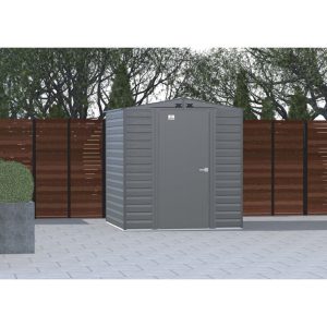 Arrow 6 ft. W x 7 ft. D Galvanized Steel Storage Shed