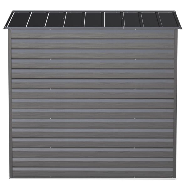 Arrow 6 ft. W x 7 ft. D Galvanized Steel Storage Shed - Image 5