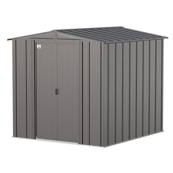Arrow 6 ft. W x 7 ft. D Steel Vertical Storage Shed - Image 3