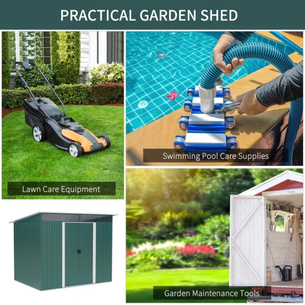 6′ x 8.5′ Garden Storage Shed - Image 7