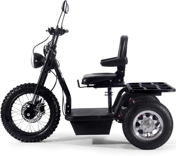 MotoTec Electric Trike 60v 1800w Black - Image 2