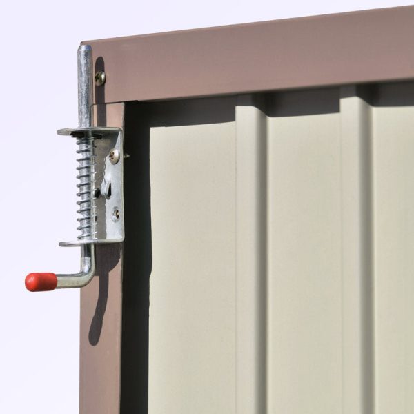 7 ft. 8 in. W x 6 ft. D Metal Storage Shed - Image 5