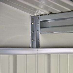 7 ft. 8 in. W x 6 ft. D Metal Storage Shed - Image 2