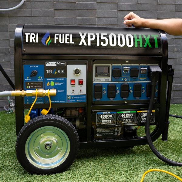 DuroMax 13000 Watt, Tri Fuel Portable Generator, w/ CO Alert - Image 20