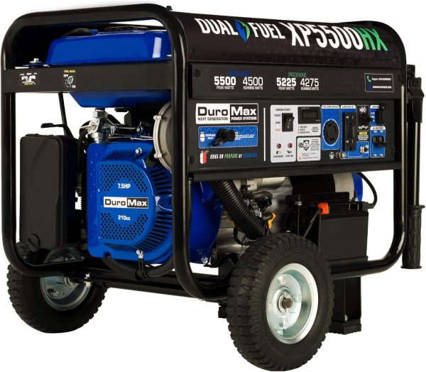 DuroMax 13000 Watt, Tri Fuel Portable Generator, w/ CO Alert - Image 11