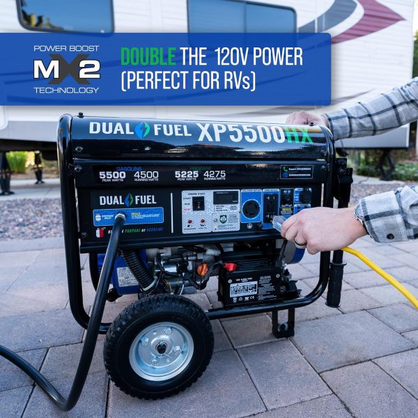 DuroMax 13000 Watt, Tri Fuel Portable Generator, w/ CO Alert - Image 45
