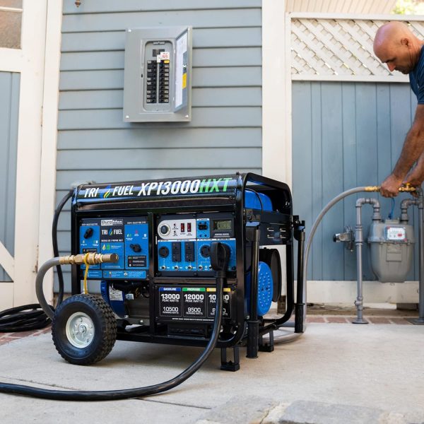 DuroMax 13000 Watt, Tri Fuel Portable Generator, w/ CO Alert - Image 25