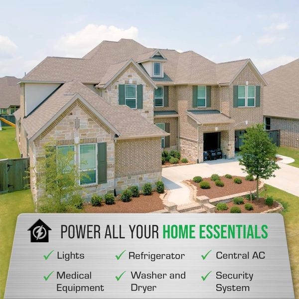 DuroMax 13000 Watt, Tri Fuel Portable Generator, w/ CO Alert - Image 5