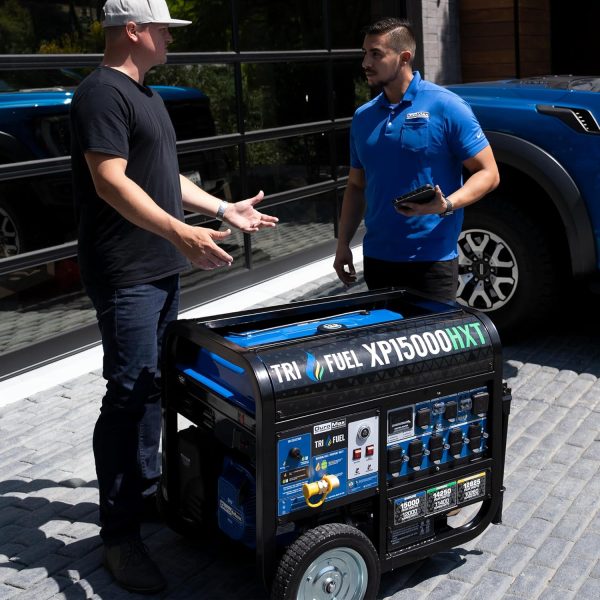 DuroMax 13000 Watt, Tri Fuel Portable Generator, w/ CO Alert - Image 14