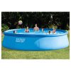 Intex  18' x 48" Inflatable Round Outdoor Above Ground Swimming Pool Set - Image 6