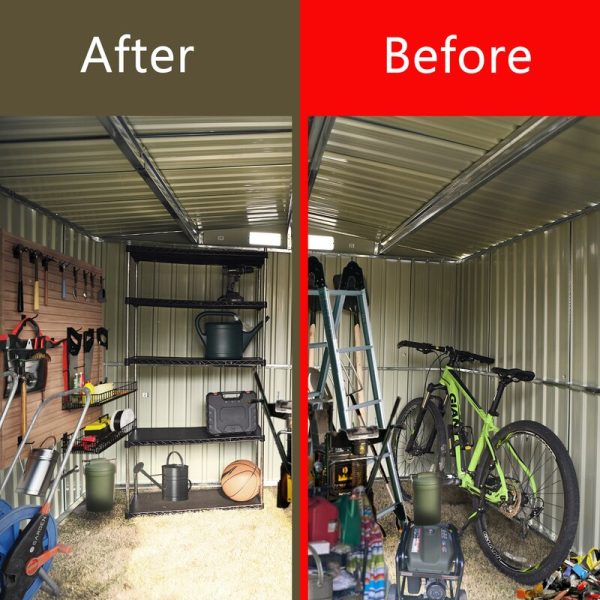 8 ft. W x 10 ft. D Storage Shed - Image 8