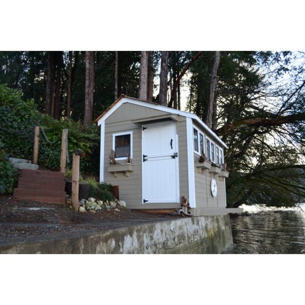 Outdoor Living Today 8 ft. W x 12 ft. D Cedar Wood Sunshed Garden Shed - Image 6