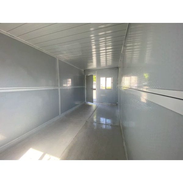 8 ft. W x 19 ft. 1 in. D Galvanized Steel Assembled Tiny House Storage Shed - Image 2