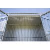 Arrow 8 ft. W x 4 ft. D Metal Portable Storage Shed - Image 4
