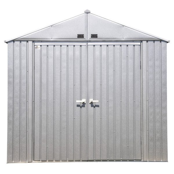 Arrow 8 ft. W x 6 ft. D Galvanized Steel Portable Storage Shed - Image 4