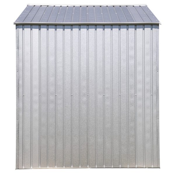 Arrow 8 ft. W x 6 ft. D Galvanized Steel Portable Storage Shed - Image 10