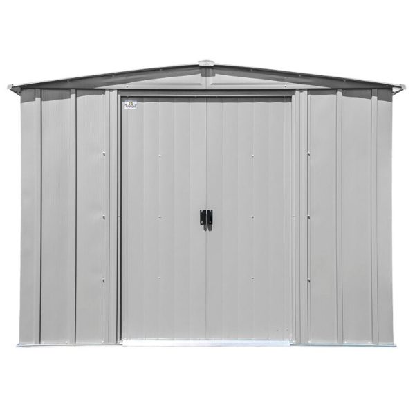 Arrow 8 ft. W x 6 ft. D Galvanized Steel Storage Shed - Image 5