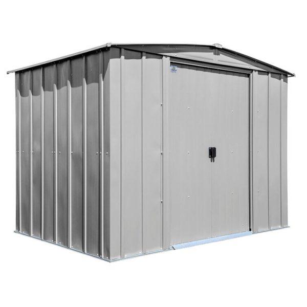 Arrow 8 ft. W x 6 ft. D Galvanized Steel Storage Shed - Image 4