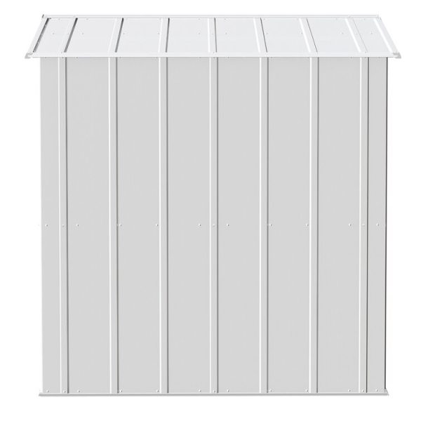 Arrow 8 ft. W x 6 ft. D Galvanized Steel Storage Shed - Image 12