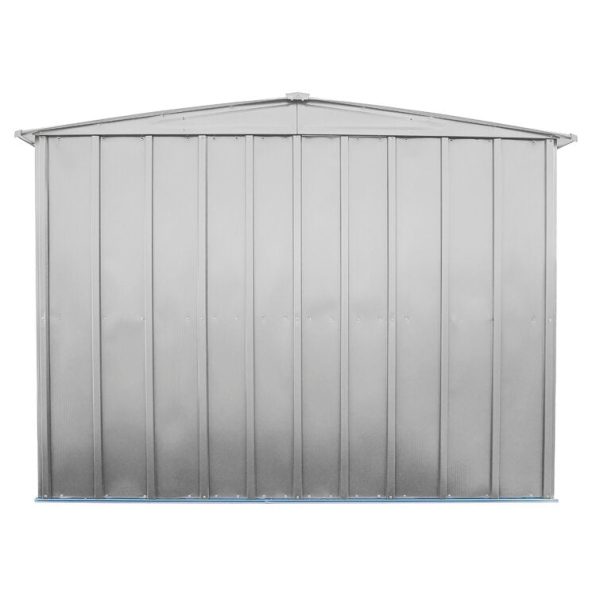 Arrow 8 ft. W x 6 ft. D Galvanized Steel Storage Shed - Image 10