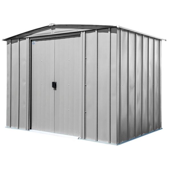 Arrow 8 ft. W x 6 ft. D Galvanized Steel Storage Shed - Image 3