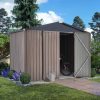 JUMMICO Garden 9 ft. W x 6 ft. D Metal Storage Shed - Image 7