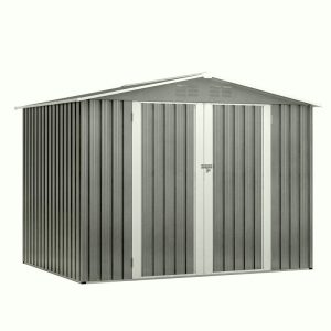 8 ft. W x 6 ft. D Metal Storage Shed - Image 4