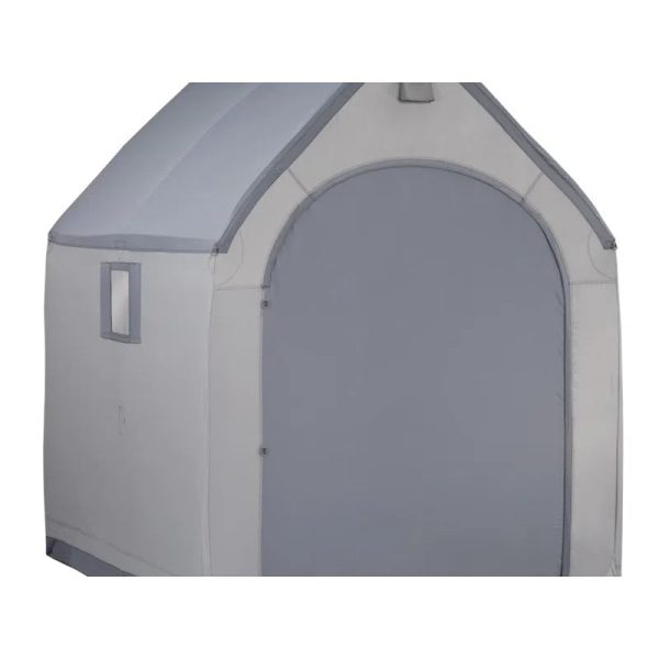 8 ft. W x 6 ft. D Polypropylene Plastic Portable Storage Shed - Image 2