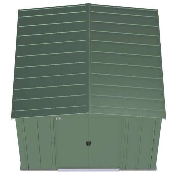 Arrow 8 ft. W x 8 ft. D Steel Vertical Storage Shed - Image 5